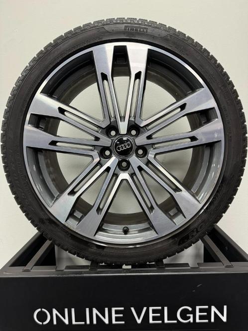 Winterset 21 inch Audi SQ5 5x112 velgen + Pirelli banden Q5, Auto-onderdelen, Banden en Velgen, Velg(en), Winterbanden, 21 inch