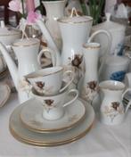 Prachtig setje Rosenthal servies, 9-delig, bruin/zwarte roos, Antiek en Kunst, Ophalen of Verzenden