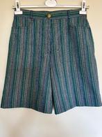 wit/blauw/groen gestreepte korte broek van Bianca, Maat 38/40 (M), Bianca, Overige kleuren, Kort