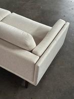 Leolux Bellice Linnen | Ecru (NIEUWSTAAT), Huis en Inrichting, Metaal, Hoekbank, 75 tot 100 cm, Ophalen of Verzenden