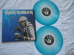 iron maiden 2lp WORLD SLAVERY TOUR - TURQUOISE VINYL, Ophalen of Verzenden, Nieuw in verpakking