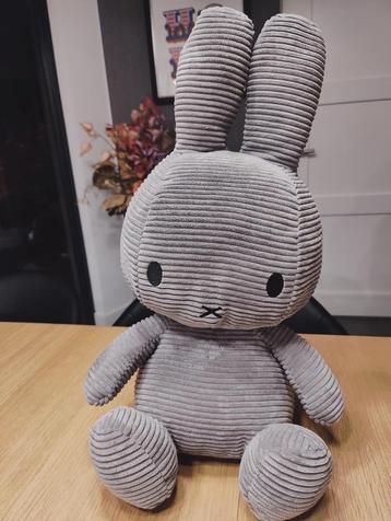 Nijntje Knuffel Corduroy Grijs 50cm beschikbaar voor biedingen