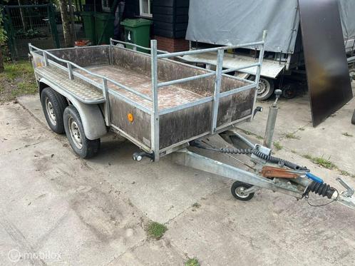 Hapert bakwagen, 300x130 2000kg, aanhangwagen, Auto diversen, Aanhangers en Bagagewagens