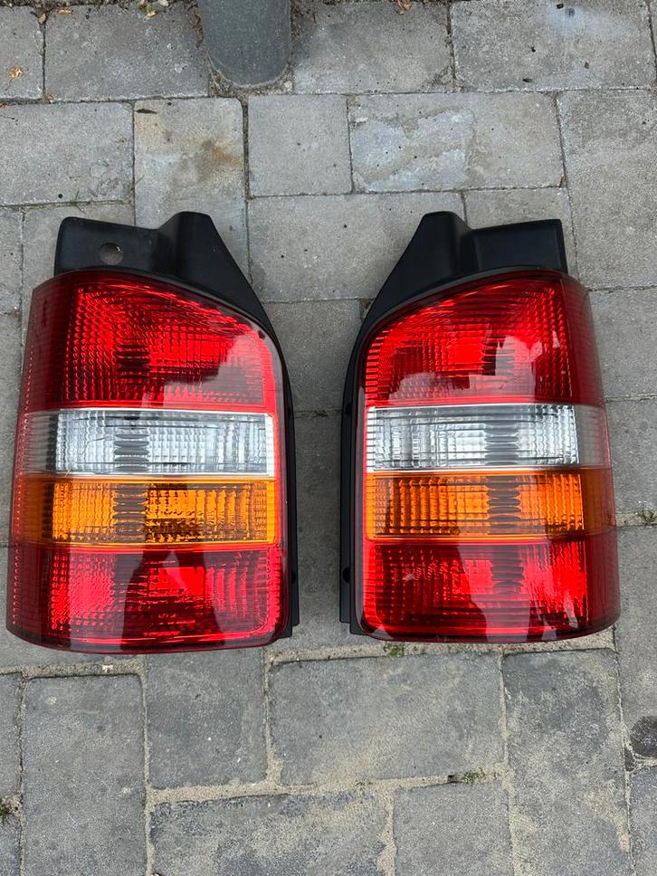 Achterlichten Volkswagen Transporter T5, Auto-onderdelen, Verlichting, Volkswagen, Gebruikt, Ophalen of Verzenden
