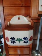 Boerenbont zout bak met deksel, Ophalen, Gebruikt, Keramiek, Overige typen