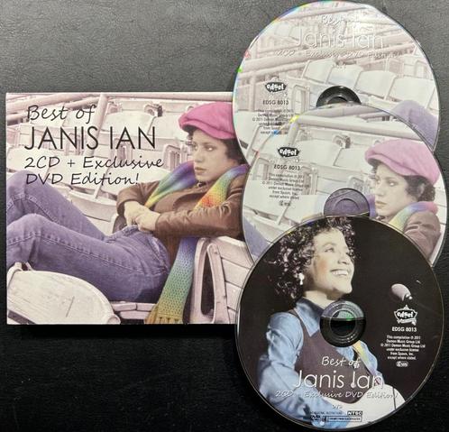 JANIS IAN - Best of Janis Ian ( 2CD & DVD set ), Cd's en Dvd's, Cd's | Pop, Zo goed als nieuw, 1960 tot 1980, Ophalen of Verzenden