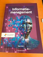 Informatiemanagement - Roel Grit, Ophalen of Verzenden, Gamma, Zo goed als nieuw, HBO
