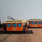 Blikken speelgoed, blikken trein met spoor, oud speelgoed, Antiek en Kunst, Ophalen of Verzenden
