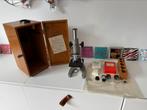 TE KOOP: Vintage Kyowa Microscoopset uit 1973 (Japan), Ophalen of Verzenden, Biologische microscoop