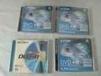 3 x dvd + R van TDK en 1 Sony DVD +R in seal verpakking, Ophalen of Verzenden, Nieuw, Dvd, Philips, TDK, Freecom