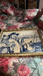 Tegel schilderij, Antiek en Kunst, Ophalen