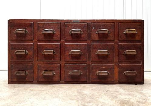 antieke LADEKAST ladeblok ladenkast salontafel tv-meubel, Antiek en Kunst, Antiek | Meubels | Kasten, Ophalen of Verzenden