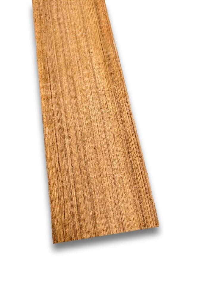 Teak fineer | 140x10 cm, Hobby en Vrije tijd, Knutselen, Nieuw, Materiaal, Verzenden