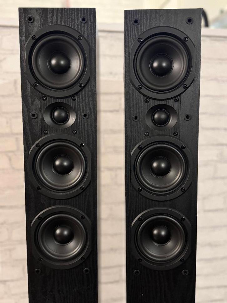 JBL Loft 50 Speakers - Pair - Excellent Condition, Audio, Tv en Foto, Luidsprekers, Zo goed als nieuw, Front, Rear of Stereo speakers