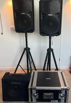 Behringer X Air 18 + volledige PA set, Ophalen, Gebruikt, 1000 watt of meer, P.A.