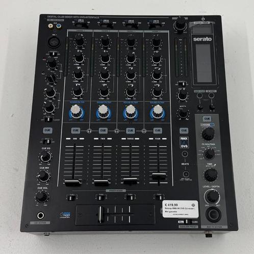 Reloop RMX-90 DVS DJ-mixer | Met garantie, Muziek en Instrumenten, Mengpanelen, Zo goed als nieuw, Minder dan 5 kanalen, Ophalen of Verzenden