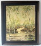 Schilderij bospad in Frankrijk, Antiek en Kunst, Ophalen