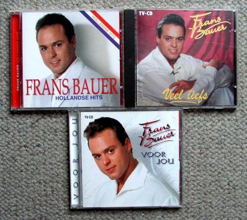 Frans Bauer 3 CD's 3,50 per stuk 3 voor €9,00 ZGAN, Cd's en Dvd's, Cd's | Nederlandstalig, Zo goed als nieuw, Levenslied of Smartlap