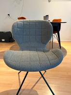 Zuiver eettafel stoel grijs OMG, Huis en Inrichting, Stoelen, Ophalen, Gebruikt, Grijs, Eén