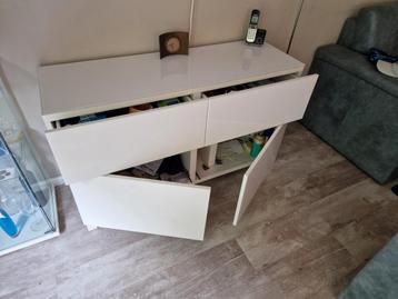 Ikea besta kastje wit - afbeelding 2