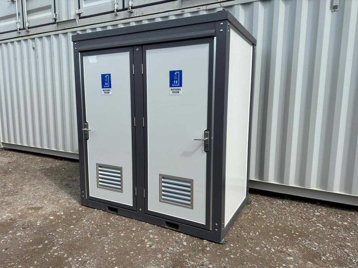 2025 Stahlworks Double Sanitairunit / Douche unit, Zakelijke goederen, Machines en Bouw | Keten en Containers
