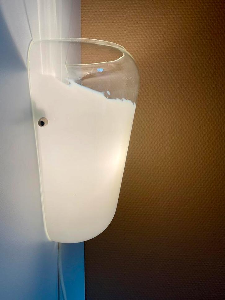 Vintage Ikea Lavin wandlamp, Huis en Inrichting, Lampen | Wandlampen, Gebruikt, Glas, Ophalen of Verzenden