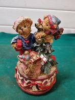 kerst speeldoos beer marry crismas [b142], Diversen, Kerst, Ophalen of Verzenden