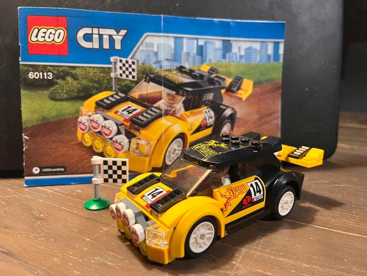 LEGO City Rally Auto 60113, Kinderen en Baby's, Speelgoed | Duplo en Lego, Gebruikt, Lego, Ophalen