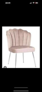 Uitverkoop! luxe velvet schelp stoel, Ophalen of Verzenden