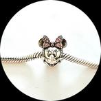 Pandora Disney Clip Minnie 797496CZS / zirkonia rode strik, Pandora, Ophalen of Verzenden, Zo goed als nieuw, 1 bedel