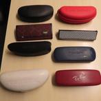 9 brillenkokers waaronder 2 oude Ray Ban, Elle,Diesel, Miki, Sieraden, Tassen en Uiterlijk, Zonnebrillen en Brillen | Dames, Verzenden