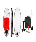 SUP Board Opblaasbaar Rood/Wit, Watersport en Boten, Suppen, Zo goed als nieuw, Ophalen