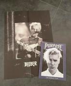 Justin Bieber Tourbook en poster official merchandise, Ophalen of Verzenden, 2000 tot heden, Zo goed als nieuw