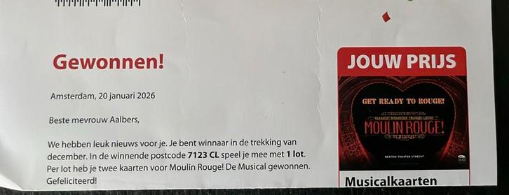 Durf te vragen: Kaartjes moulin rouge, Tickets en Kaartjes, Theater | Toneel, Dans en Opera, Twee personen