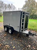 Aanhangwagen tandemasser, Ophalen, Gebruikt