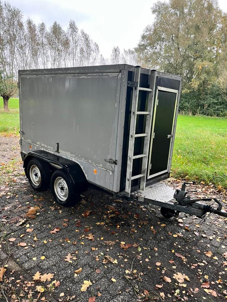 Aanhangwagen tandemasser, Auto diversen, Aanhangers en Bagagewagens, Gebruikt, Ophalen