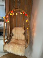 Rotan Hangstoel Sissy Boy, Ophalen, Bruin, Riet of Rotan, Zo goed als nieuw