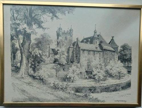 's Heerenberg .... H.E. Roodenburg ..., Antiek en Kunst, Kunst | Etsen en Gravures, Ophalen of Verzenden