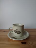vintage kop en schotel met bloemmotief winterling röslau, Ophalen of Verzenden