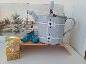 Vintage Emaille Gieter Art Deco beschikbaar voor biedingen