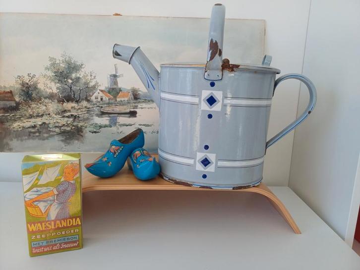 Vintage Emaille Gieter Art Deco, Antiek en Kunst, Antiek | Emaille, Ophalen of Verzenden