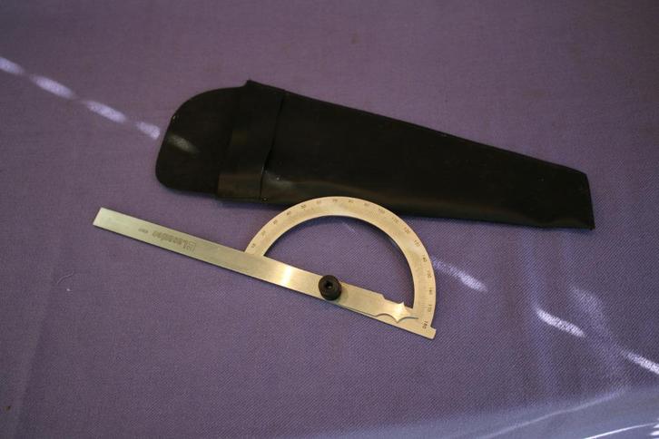 Lasaulec Gradenboog/ Protractor, Antiek en Kunst, Antiek | Gereedschap en Instrumenten, Ophalen of Verzenden