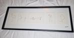 Pablo Picasso voor IKEA 'Olunda' ingelijste tekeningen, Tekening, Ophalen of Verzenden, Zo goed als nieuw, 100 tot 125 cm