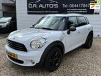 Mini Mini Countryman 1.6 One Chili, Auto's, Voorwielaandrijving, Gebruikt, Leder en Stof, Wit