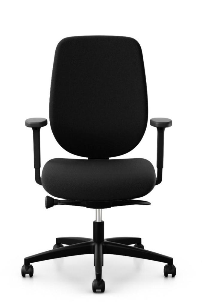 Giroflex 353-4529 Bureau stoel, Huis en Inrichting, Bureaustoelen, Zo goed als nieuw, Bureaustoel, Zwart, Ergonomisch, Ophalen