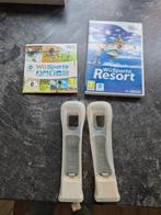 Wii Sports & Resort setje + 2 Motion Plus Adapters, Spelcomputers en Games, Games | Nintendo Wii, Gebruikt, 2 spelers, Eén computer