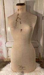 Brocante oude torso - buste - paspop / Frans, Antiek en Kunst, Ophalen