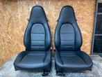 Porsche 911 996 set stoelen leer stoelverwarming leder logo, Gebruikt, Porsche, Ophalen