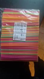 Herbruikbare Plastic Rietjes - 500 stuks, Ophalen of Verzenden, Nieuw