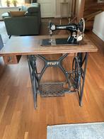 Pfaff trapnaaimachine, Ophalen
